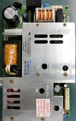 電源スイッチの写真